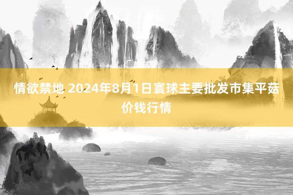 情欲禁地 2024年8月1日寰球主要批发市集平菇价钱行情